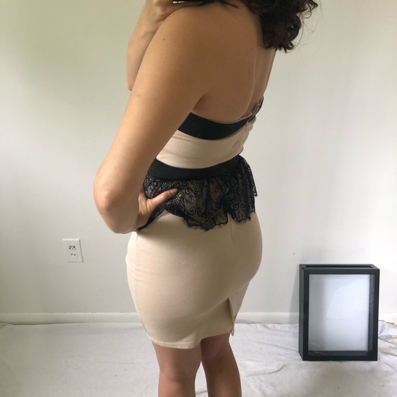 Strapless Lace Dress - Picture 3 of 5